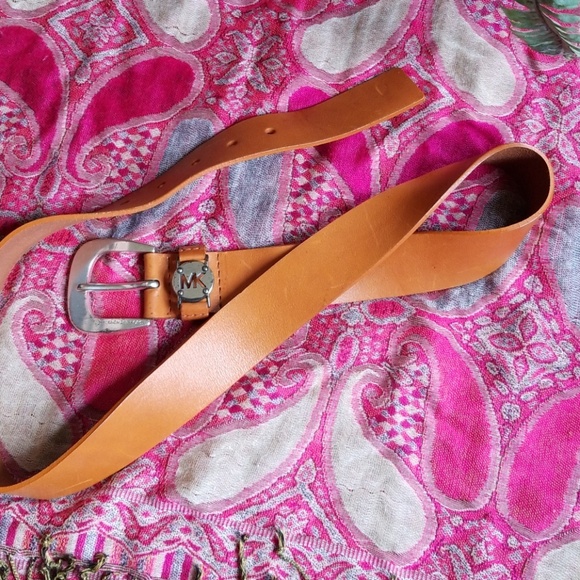 🌸lowest price🌸Micheal Kors Leather Belt Tan - Picture 5 of 5